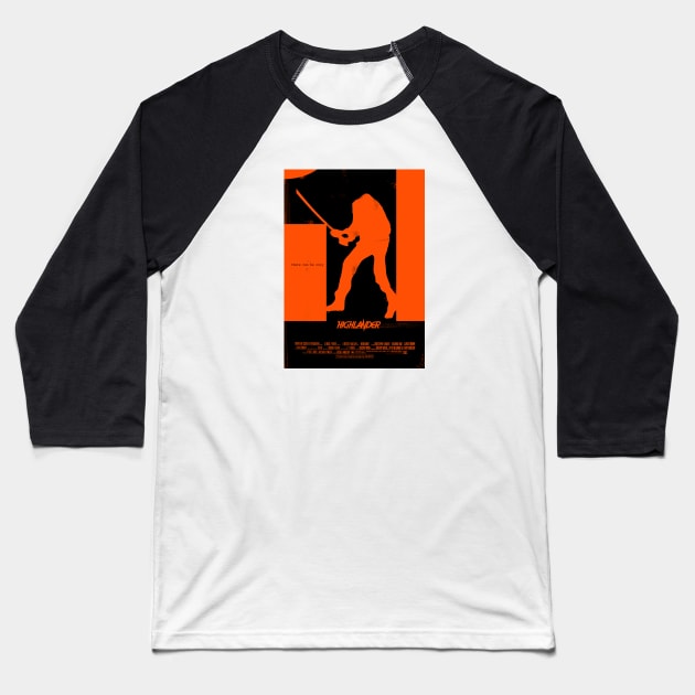 Highlander Baseball T-Shirt by mattskilton